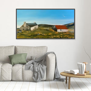 East Limekilns - canvas print from original artwork - Cairngorm Artists