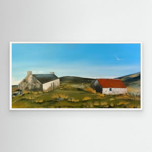 East Limekilns - canvas print from original artwork - Cairngorm Artists