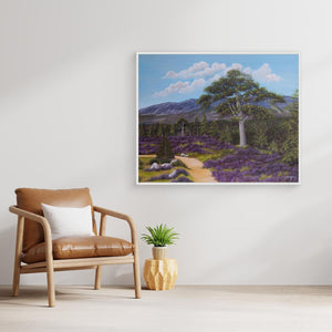 Fraoch - canvas print from original artwork - Cairngorm Artists