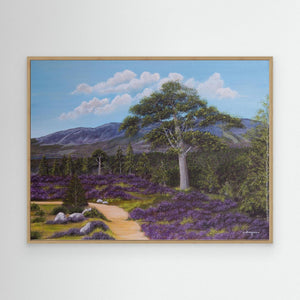 Fraoch - canvas print from original artwork - Cairngorm Artists