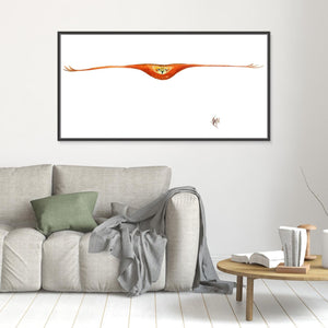 Head On Flight - canvas print from original artwork - Cairngorm Artists