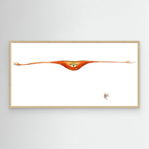 Head On Flight - canvas print from original artwork - Cairngorm Artists