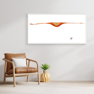 Head On Flight - canvas print from original artwork - Cairngorm Artists
