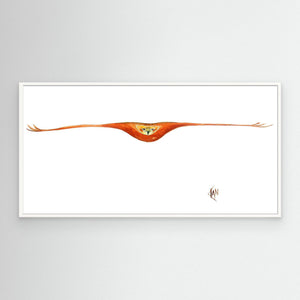 Head On Flight - canvas print from original artwork - Cairngorm Artists