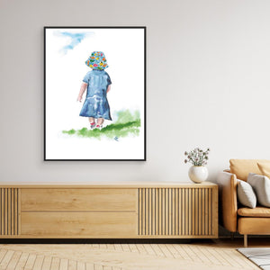 Little Explorer - canvas print from original artwork - Cairngorm Artists