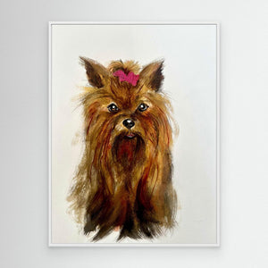 Little Lady - canvas print from original artwotk - Cairngorm Artists