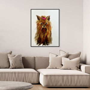 Little Lady - canvas print from original artwotk - Cairngorm Artists