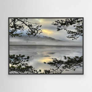 Loch Garten Quietude - canvas print from original photograph - Cairngorm Artists