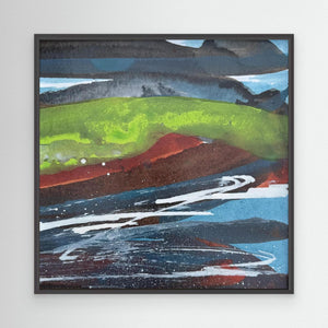 Loch Lomond Flow - canvas print from original artwork - Cairngorm Artists