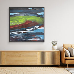 Loch Lomond Flow - canvas print from original artwork - Cairngorm Artists
