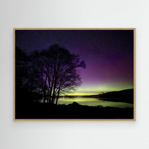 Loch Snizort Glow - canvas print from original photograph - Cairngorm Artists