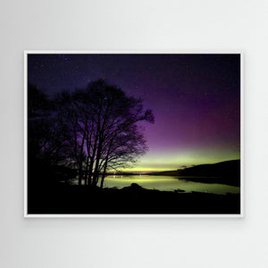 Loch Snizort Glow - canvas print from original photograph - Cairngorm Artists