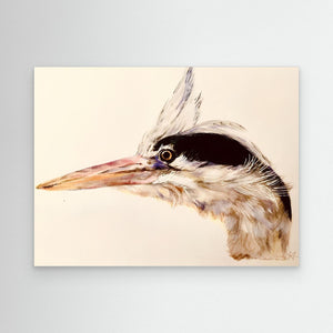 Long-Beaked Look- canvas print from original artwork - Cairngorm Artists