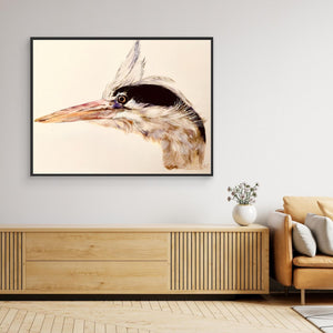 Long-Beaked Look- canvas print from original artwork - Cairngorm Artists
