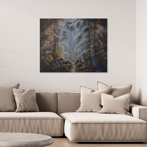 Magical Forest - Canvas print from original artwork - Cairngorm Artists