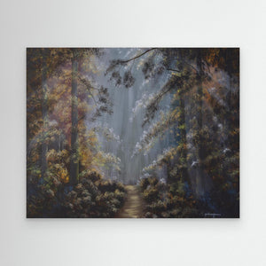 Magical Forest - Canvas print from original artwork - Cairngorm Artists