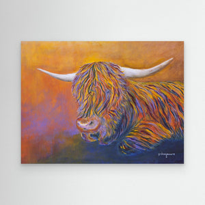 Neeps in Colour - Canvas print from original artwork - Cairngorm Artists
