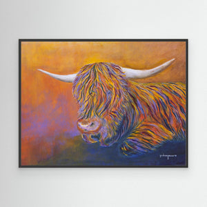 Neeps in Colour - Canvas print from original artwork - Cairngorm Artists
