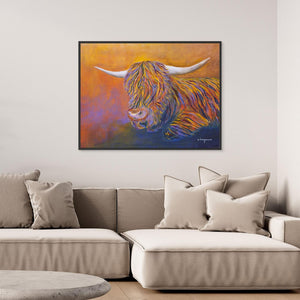 Neeps in Colour - Canvas print from original artwork - Cairngorm Artists