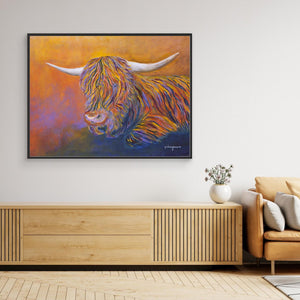 Neeps in Colour - Canvas print from original artwork - Cairngorm Artists