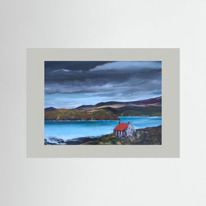 Old Bothy, Isle of Harris - fine art print from original artwork - Cairngorm Artists