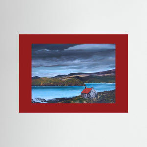 Old Bothy, Isle of Harris - fine art print from original artwork - Cairngorm Artists