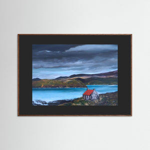 Old Bothy, Isle of Harris - fine art print from original artwork - Cairngorm Artists