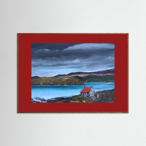 Old Bothy, Isle of Harris - fine art print from original artwork - Cairngorm Artists
