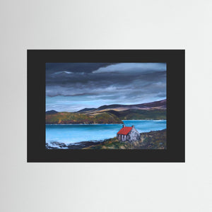 Old Bothy, Isle of Harris - fine art print from original artwork - Cairngorm Artists