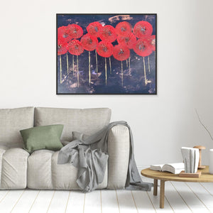 Poppies - canvas print from original artwork - Cairngorm Artists