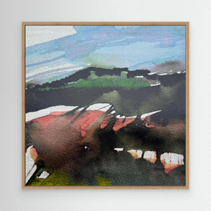 Scottish Highlands - canvas print from original artwork - Cairngorm Artists