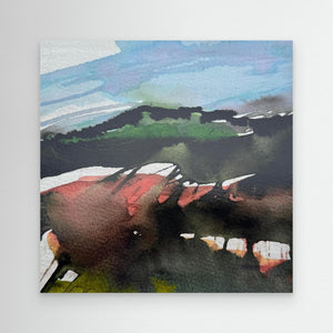 Scottish Highlands - canvas print from original artwork - Cairngorm Artists