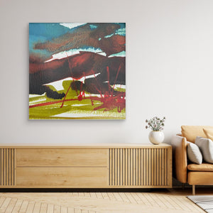 Scottish Hillside - Canvas print from original artwork - Cairngorm Artists