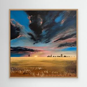 Shepherd's Delight - canvas print from original artwork - Cairngorm Artists