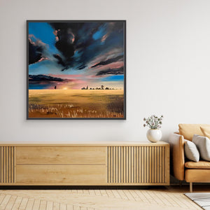 Shepherd's Delight - canvas print from original artwork - Cairngorm Artists