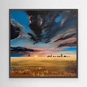 Shepherd's Delight - canvas print from original artwork - Cairngorm Artists