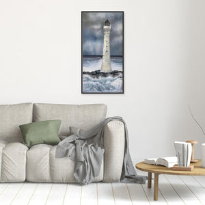 Skerryvore Lighthouse - canvas print from original artwork - Cairngorm Artists