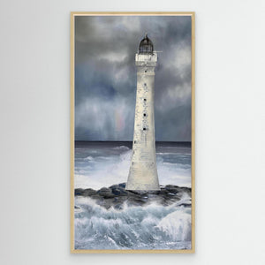 Skerryvore Lighthouse - canvas print from original artwork - Cairngorm Artists