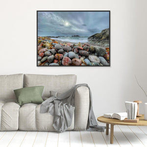 St Columba’s Bay Rocks - canvas print from original photograph - Cairngorm Artists