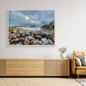 St Columba’s Bay Rocks - canvas print from original photograph - Cairngorm Artists