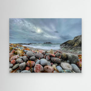 St Columba’s Bay Rocks - canvas print from original photograph - Cairngorm Artists
