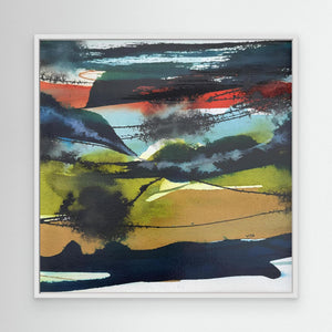 Storm over Glencoe - canvas print from original abstract art - Cairngorm Artists