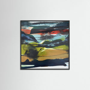 "Storm over Glencoe" - Fine art print from original abstract painting - Cairngorm Artists