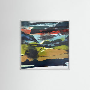 "Storm over Glencoe" - Fine art print from original abstract painting - Cairngorm Artists