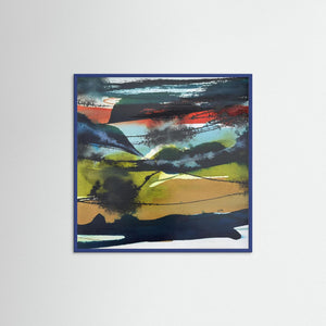 "Storm over Glencoe" - Fine art print from original abstract painting - Cairngorm Artists