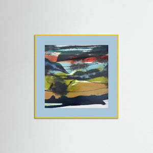 "Storm over Glencoe" - Fine art print from original abstract painting - Cairngorm Artists