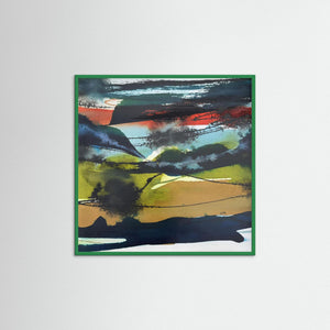 "Storm over Glencoe" - Fine art print from original abstract painting - Cairngorm Artists