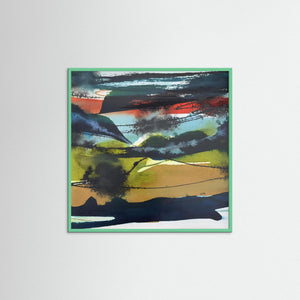 "Storm over Glencoe" - Fine art print from original abstract painting - Cairngorm Artists