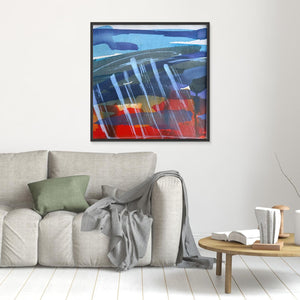 Storm Pending - canvas print from original artwork - Cairngorm Artists