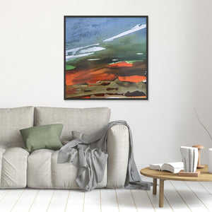 Sunset over Arisaig - canvas print from original artwork - Cairngorm Artists